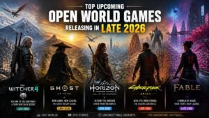 Top Upcoming Open World Games Releasing in Late 2026